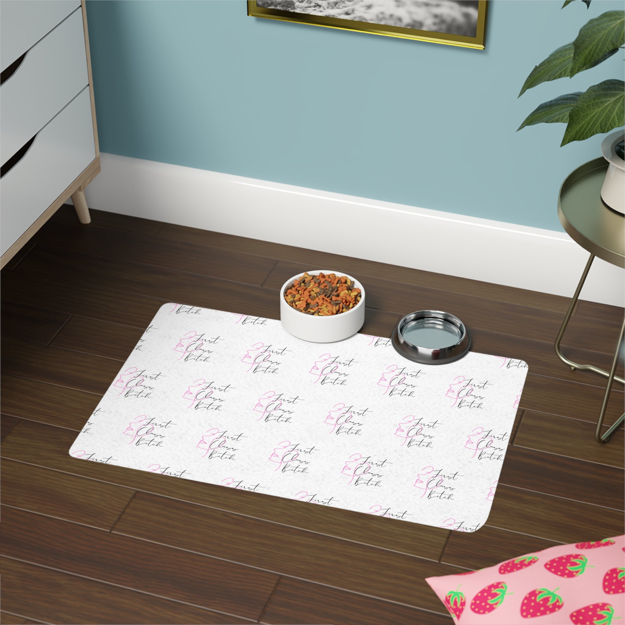 "Fine Dining Only" - Pet Place Mat